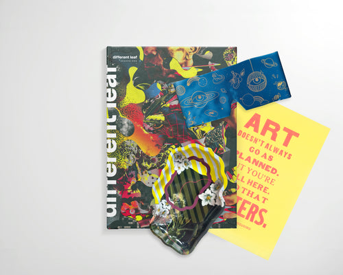Different Leaf Season One artist edition hardcover with leaflet insert, tray and sleeping mask