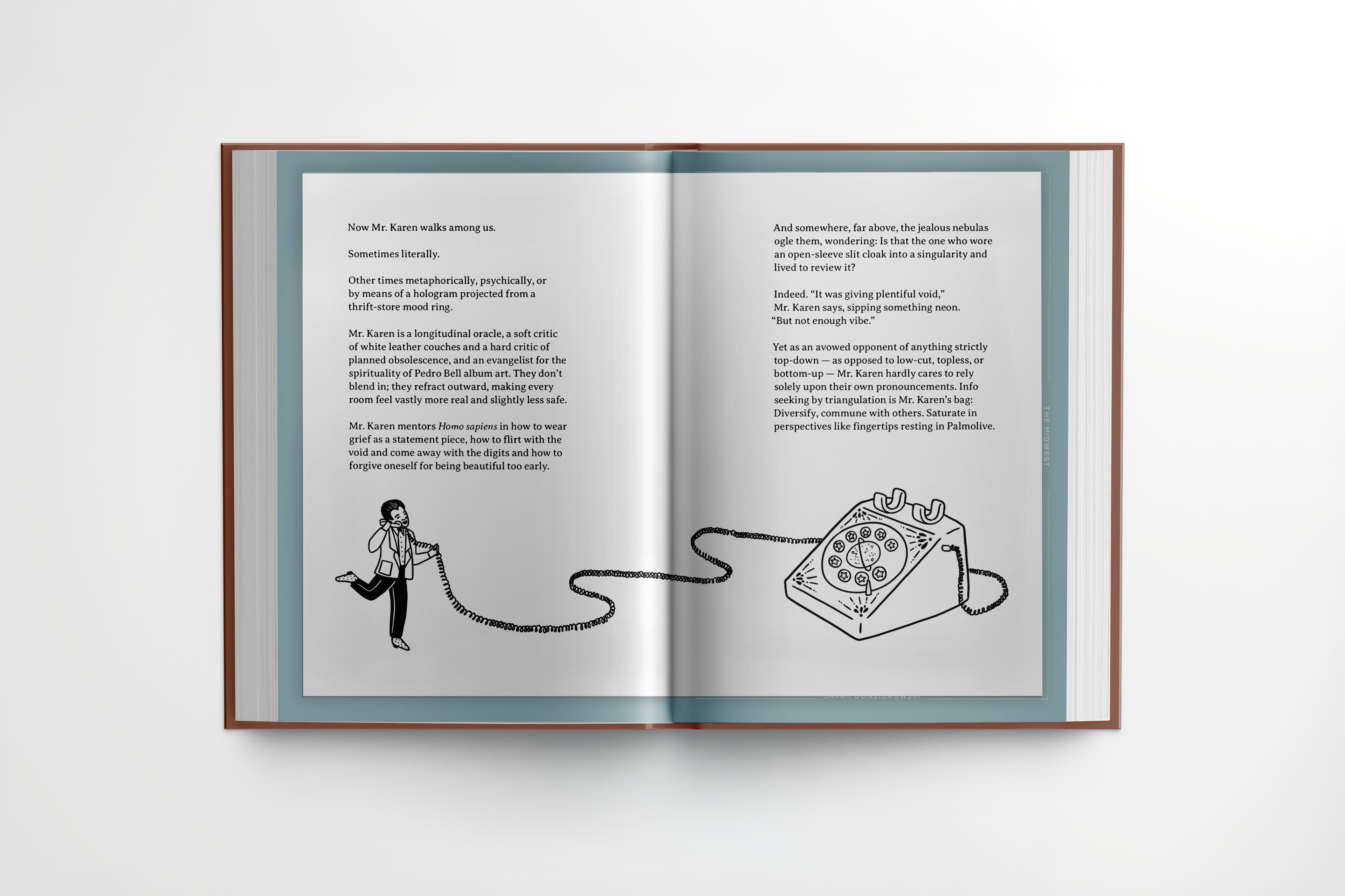 Different Leaf Season One with insert of illustrations and text on a white background.
